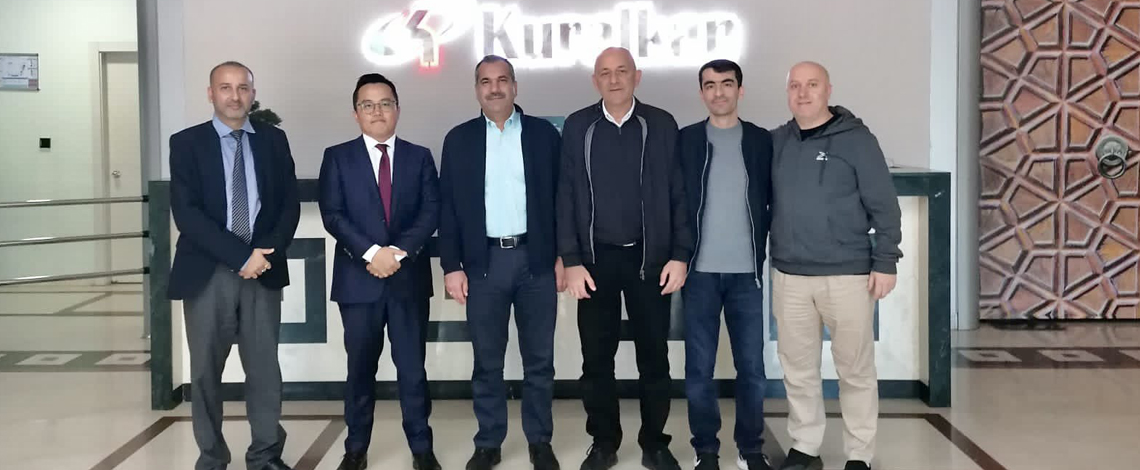 Consul General visited the Kuralcan factory in Tuzla that manufactures Bajaj motorbikes in Türkiye.
